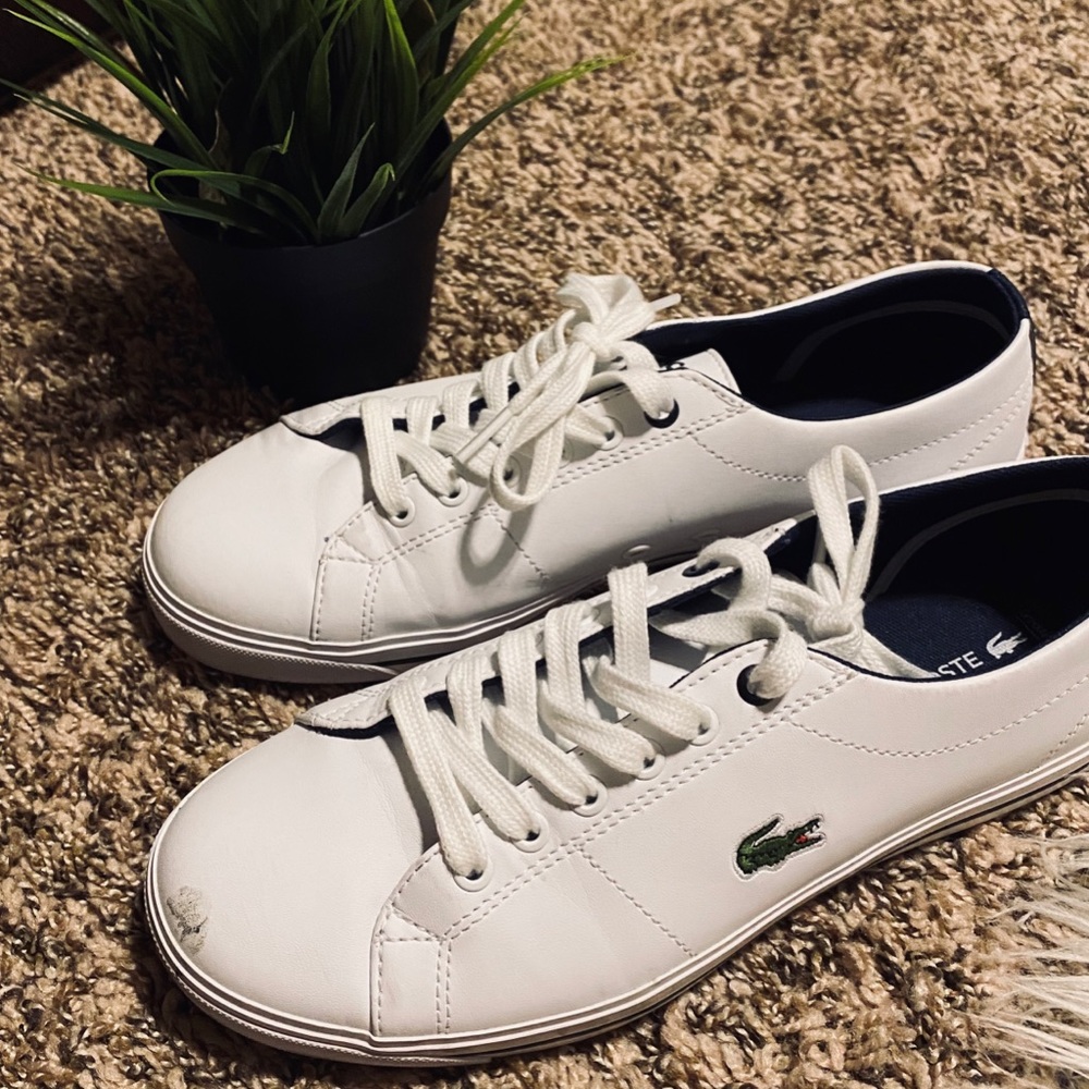 White Lacoste Sneakers